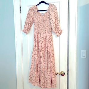 Ivy City Co Madeline Dress Pink Floral